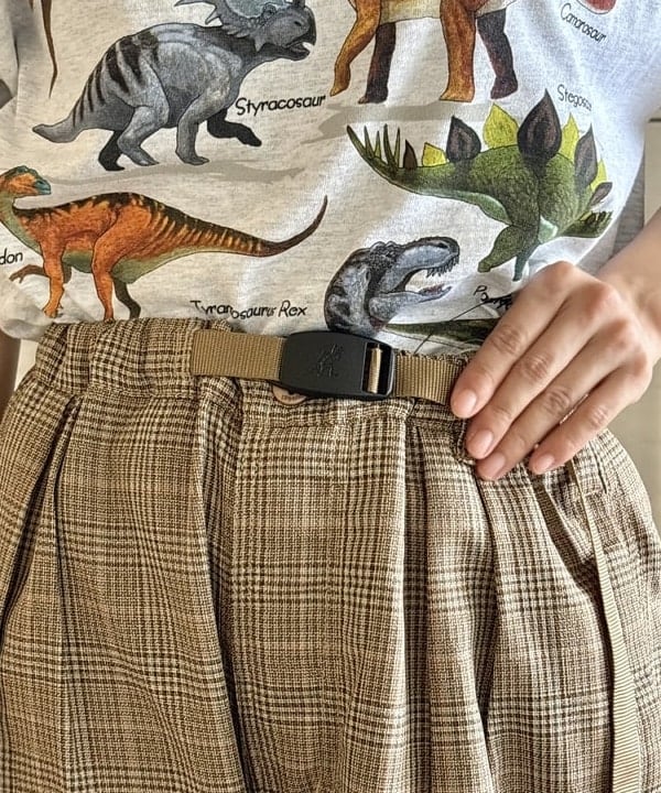 みりさんの「【別注】Atlas Screen Printing / Dinosaur Tee」を使ったコーディネート