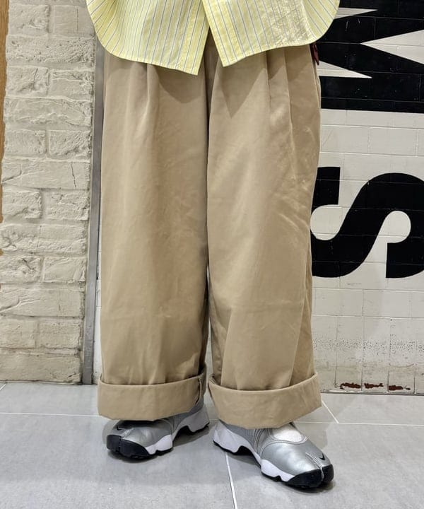 つぼさんの「BEAMS WOMEN｜maturely / チノ ディッキー ベスト」を使ったコーディネート