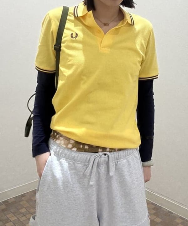 ayca!さんの「BEAMS WOMEN｜【期間限定】FRED PERRY / ツイン ティップド ポロシャツ」を使ったコーディネート