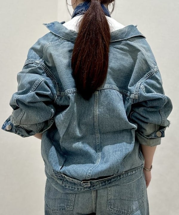 イシイ サオリさんの「BEAMS WOMEN｜【別注】orSlow / 50th Monroe Jacket」を使ったコーディネート