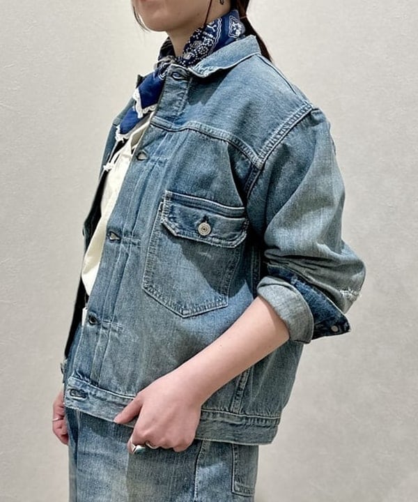 イシイ サオリさんの「BEAMS WOMEN｜【別注】orSlow / 50th Monroe Jacket」を使ったコーディネート