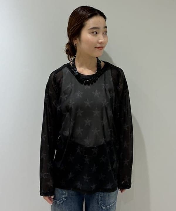 モモさんの「BEAMS WOMEN｜【別注】BUZZ RICKSON'S / USN デニム トラウザーズ」を使ったコーディネート