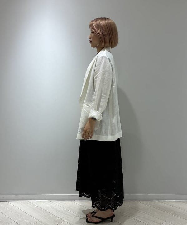 中田 優紀子さんの「BEAMS WOMEN｜ne Quittez pas / ボイル ドット ワンピース」を使ったコーディネート