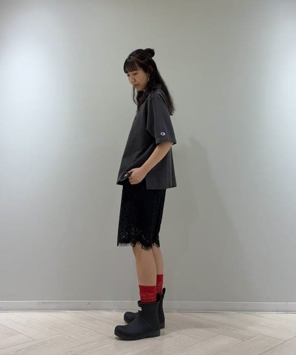 SAEさんの「BEAMS WOMEN｜レース スカラヘム ハーフ パンツ」を使ったコーディネート