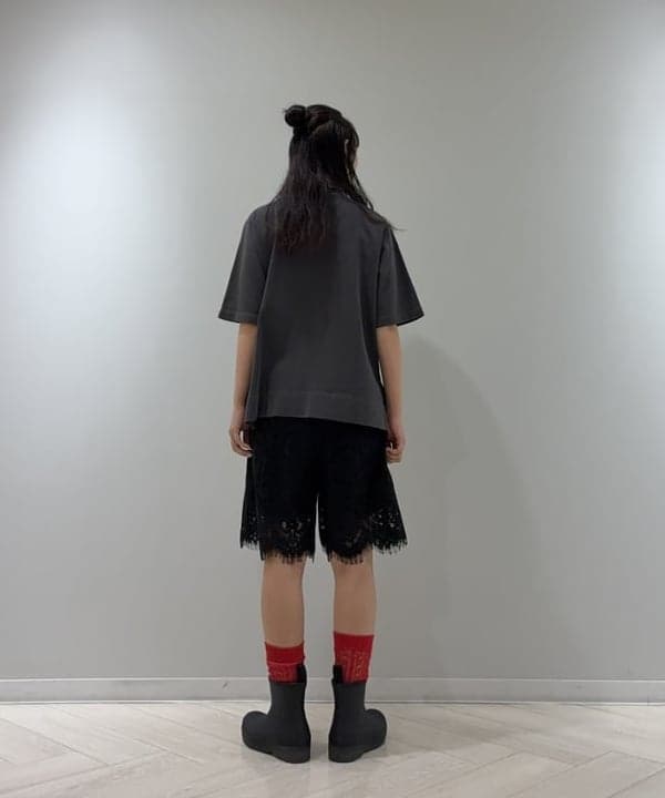 SAEさんの「BEAMS WOMEN｜レース スカラヘム ハーフ パンツ」を使ったコーディネート