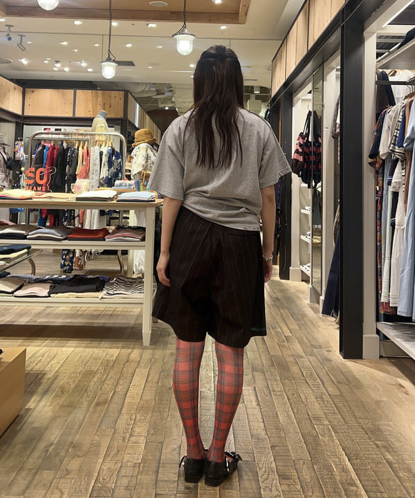 ハルカさんの「BEAMS WOMEN｜ダメージ オーバー Tシャツ」を使ったコーディネート