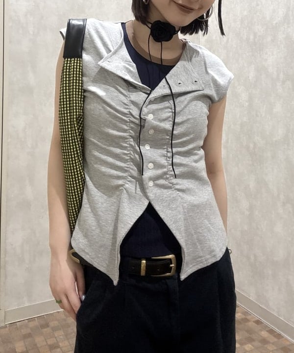 ayca!さんの「BEAMS WOMEN｜チェック トライアングル バッグ」を使ったコーディネート
