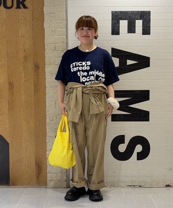 大石彩可さんの「BEAMS WOMEN｜▲NTB_B&B/PACKmini」を使ったコーディネート