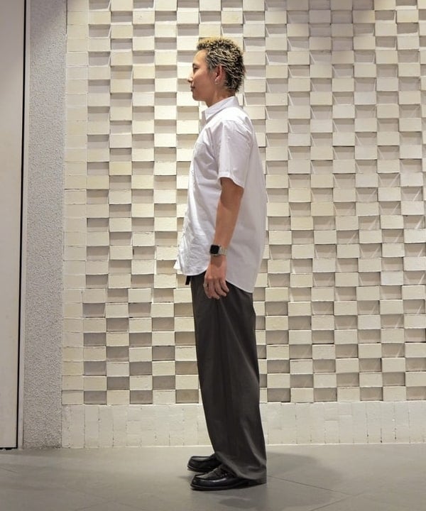 KUROCHANさんの「BEAMS WOMEN｜BEAMS｜【別注】FRED PERRY / Broad Short Sleeve Shirts｜半袖｜ブロード生地 上品｜別注 」を使ったコーディネート
