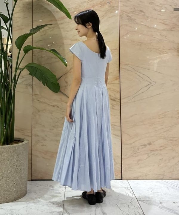 茂野 真楓さんの「BEAMS WOMEN｜MARIHA / 月の夢 ワンピース ソリッド」を使ったコーディネート