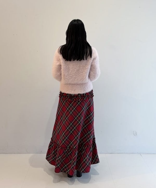 マツド ユメカさんの「BEAMS WOMEN｜リブ ハイ ネック ニット」を使ったコーディネート