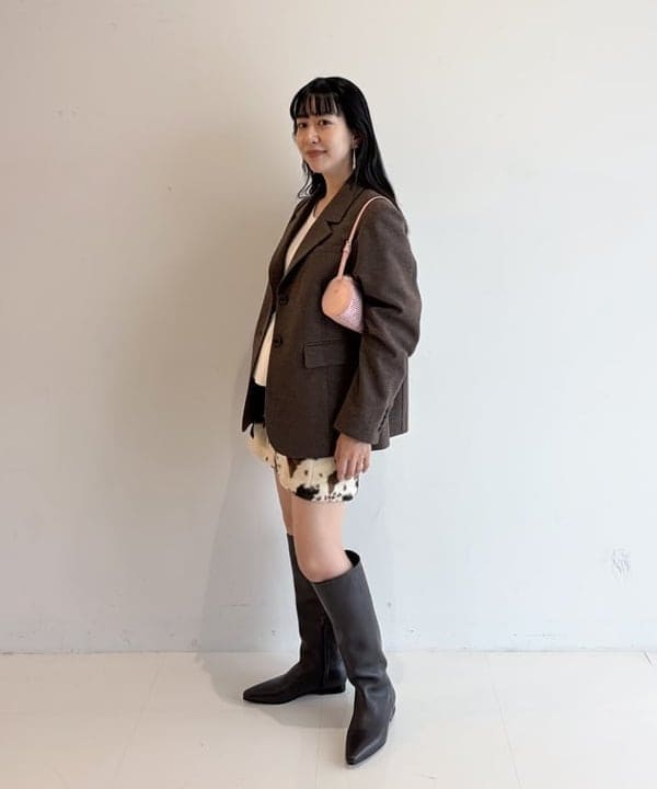 マツド ユメカさんの「BEAMS WOMEN｜ギャザー ペプラム ノースリーブ トップス」を使ったコーディネート