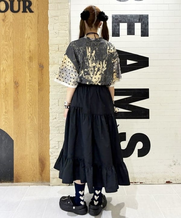 りかちょび/岸本梨佳さんの「BEAMS WOMEN｜【別注】Gramicci / パネル スカート」を使ったコーディネート