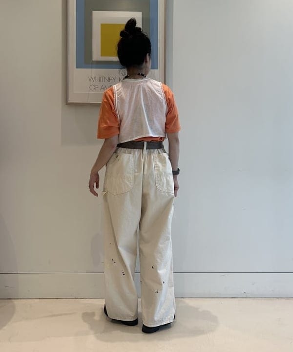 清水 彩乃さんの「BEAMS WOMEN｜ボーイ ドッグ Tシャツ」を使ったコーディネート