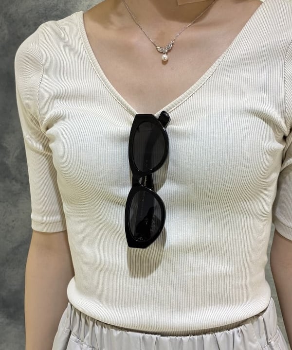 中田 優紀子さんの「BEAMS WOMEN｜ビーチサイド シャツ .M」を使ったコーディネート