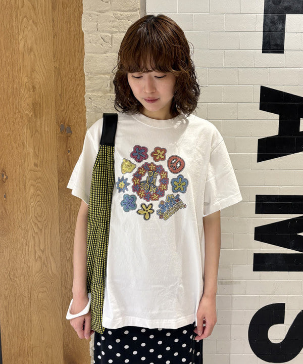 amaさんの「BEAMS WOMEN｜チェック トライアングル バッグ」を使ったコーディネート