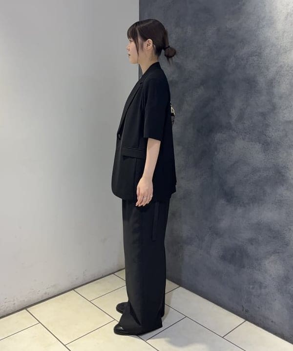 菜月さんの「BEAMS WOMEN｜シアー ハーフスリーブ ジャケット」を使ったコーディネート