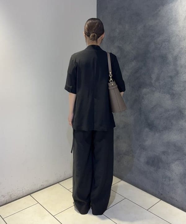 菜月さんの「BEAMS WOMEN｜シアー ハーフスリーブ ジャケット」を使ったコーディネート