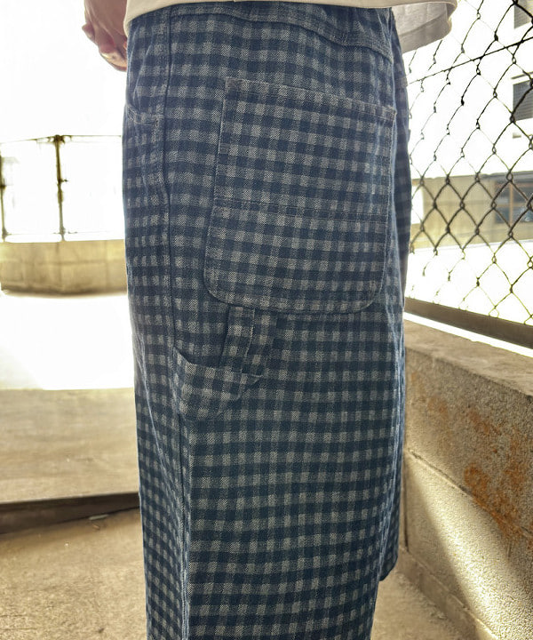 Gazziさんの「BEAMS WOMEN｜【別注】NULL TOKYO /  CHECK DENIM SHORTS」を使ったコーディネート
