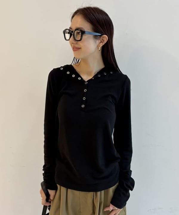 ササキさんの「BEAMS WOMEN｜サイド ベルト ワイド パンツ」を使ったコーディネート