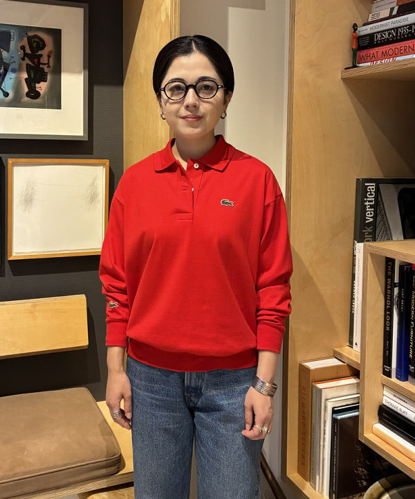 吉野 多恵さんの「BEAMS WOMEN｜ハンティング ベスト」を使ったコーディネート