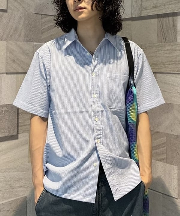 久保田 耀さんの「シアサッカー シャツ【リラックスフィット】」を使ったコーディネート