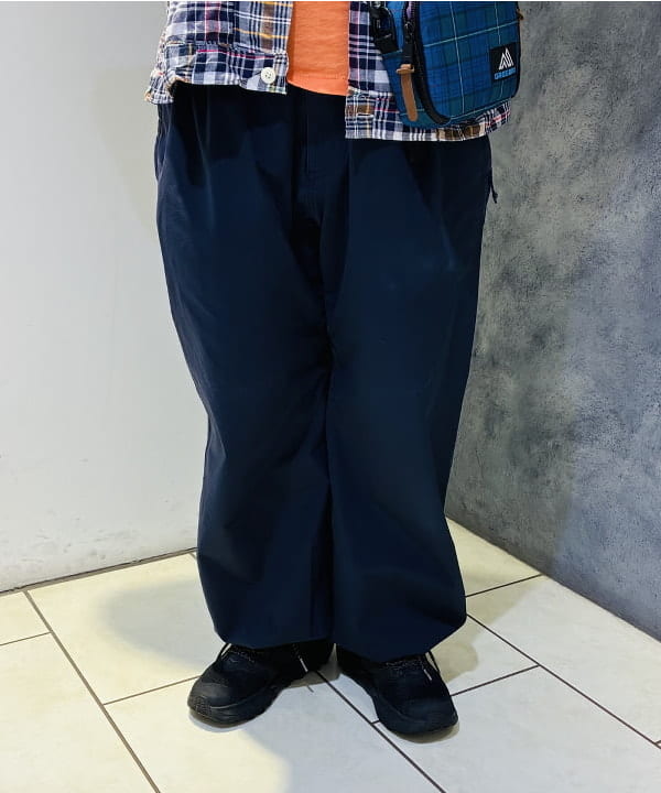 佐藤 歩さんの「BEAMS WOMEN｜Cabana Boy-SHT Patchwork Madras Navy」を使ったコーディネート