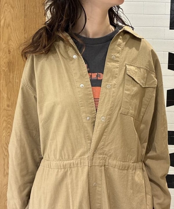 キラリさんの「BEAMS WOMEN｜ユーケー ボイラースーツ」を使ったコーディネート
