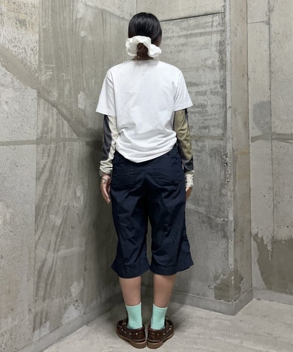 ななこさんの「BEAMS WOMEN｜ミリタリー ショーツ」を使ったコーディネート