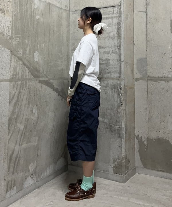 ななこさんの「BEAMS WOMEN｜ミリタリー ショーツ」を使ったコーディネート
