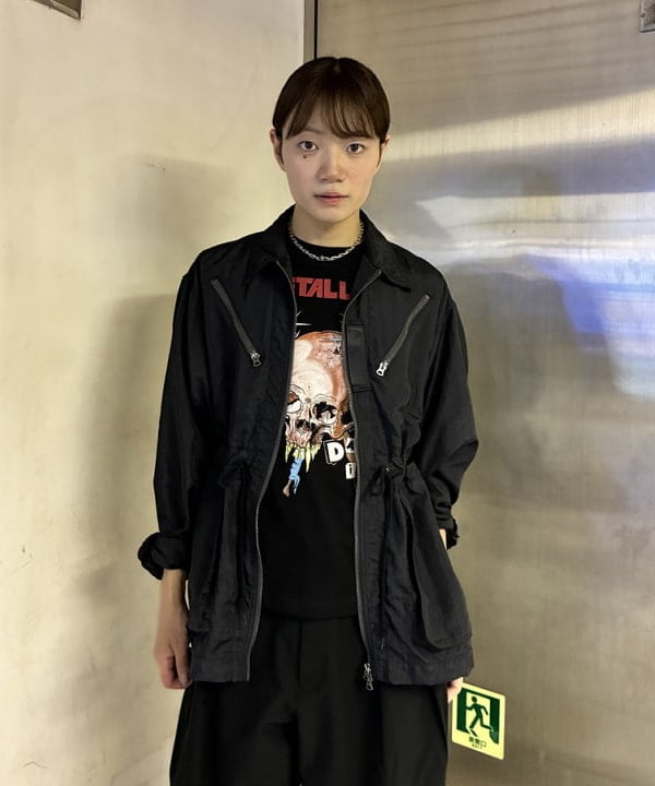 マツミヤさんの「BEAMS WOMEN｜ナイロン オックス ミリタリー ブルゾン」を使ったコーディネート