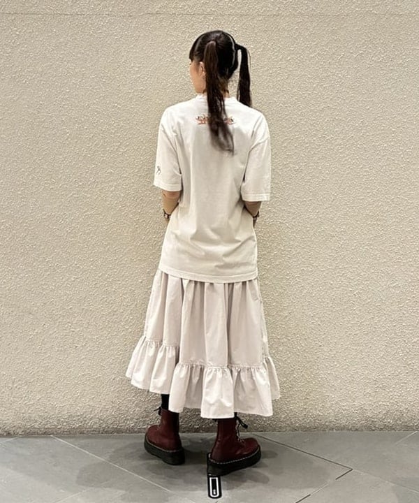 りかちょび/岸本梨佳さんの「【別注】Gramicci / パネル スカート」を使ったコーディネート