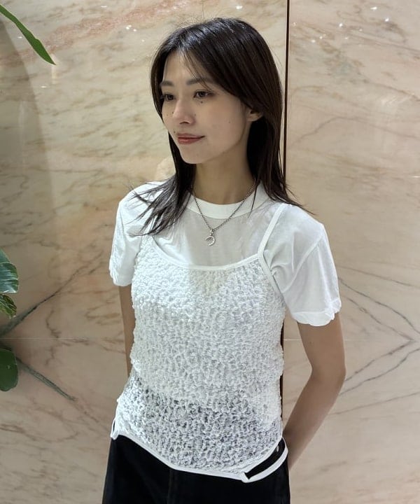 茂野 真楓さんの「BEAMS WOMEN｜ATON / コンパクト Tシャツ」を使ったコーディネート