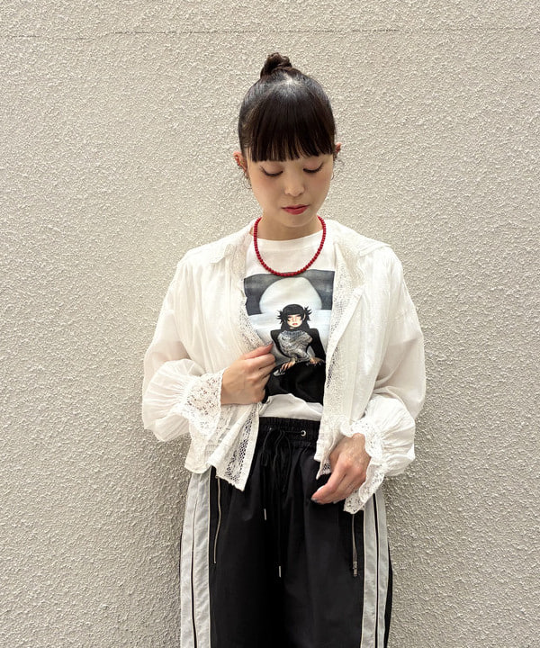 りかちょび/岸本梨佳さんの「BEAMS WOMEN｜JENNIE / Ruby T-shirt」を使ったコーディネート
