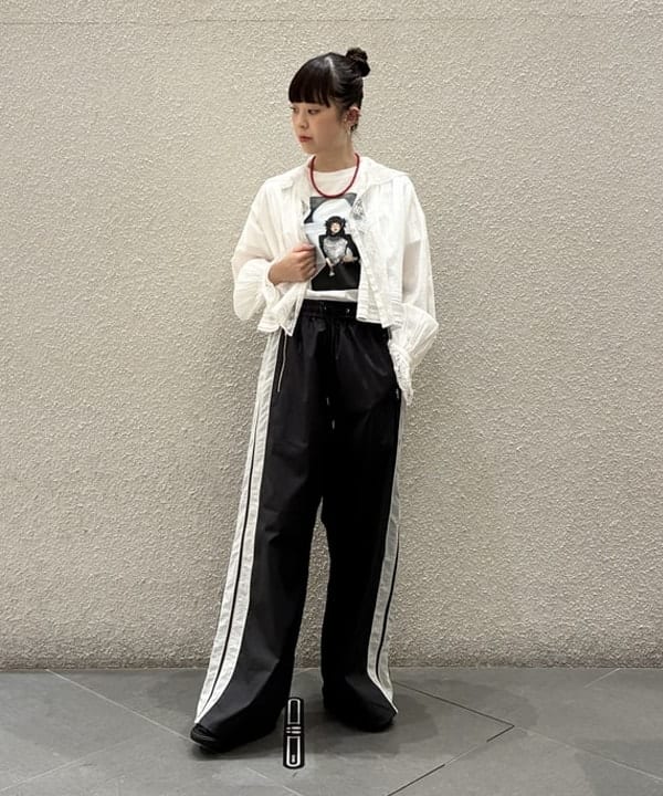 りかちょび/岸本梨佳さんの「BEAMS WOMEN｜JENNIE / Ruby T-shirt」を使ったコーディネート