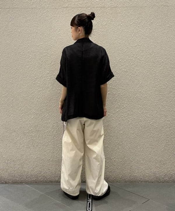 りかちょび/岸本梨佳さんの「BEAMS WOMEN｜JENNIE / Compact T-shirt」を使ったコーディネート