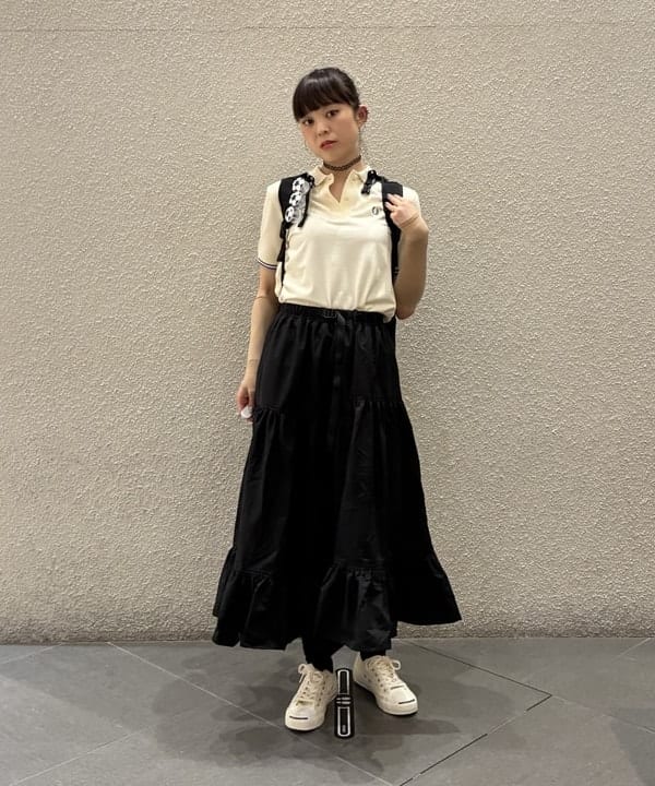 りかちょび/岸本梨佳さんの「BEAMS WOMEN｜KL_BAG_CLIP」を使ったコーディネート