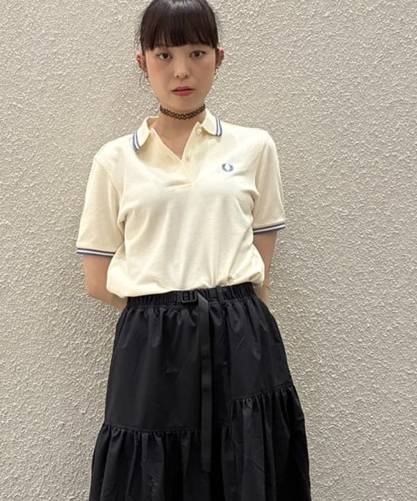 りかちょび/岸本梨佳さんの「BEAMS WOMEN｜KL_BAG_CLIP」を使ったコーディネート