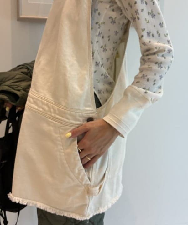 MATSUMOTO AMIさんの「BEAMS WOMEN｜フラワー サーマル パーカー」を使ったコーディネート
