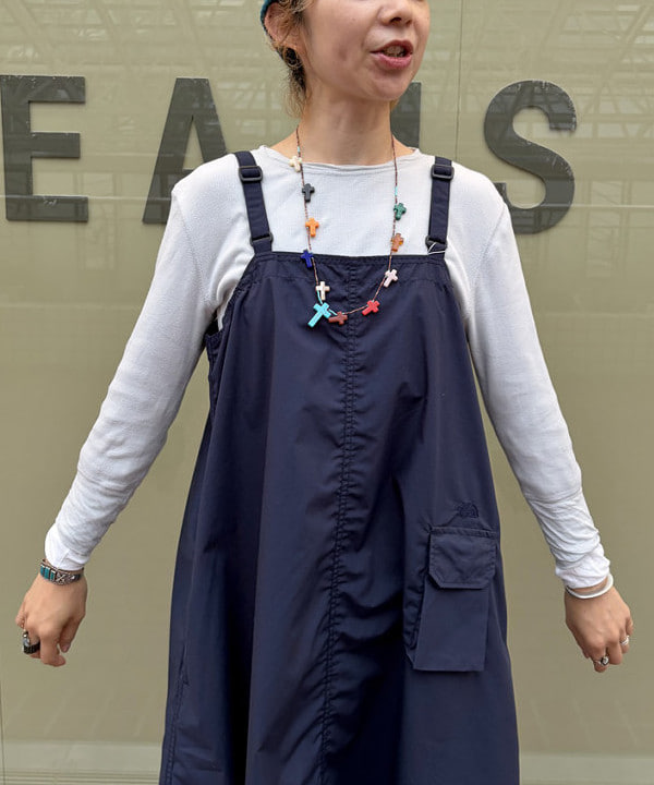 矢野(青木)優香さんの「リブ クルー 3/4」を使ったコーディネート