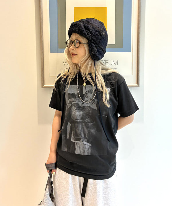 ando naoさんの「BEAMS WOMEN｜maturely / リネン ウール ミリタリーブルゾン」を使ったコーディネート