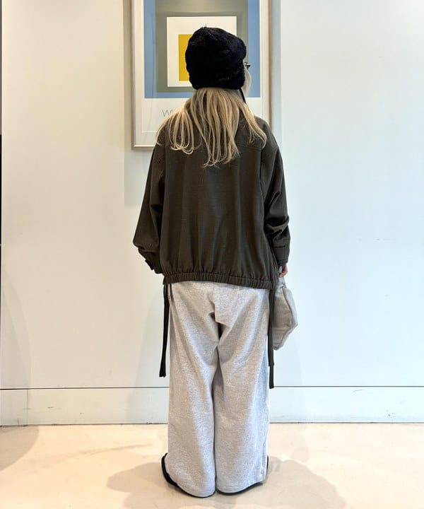 ando naoさんの「BEAMS WOMEN｜maturely / リネン ウール ミリタリーブルゾン」を使ったコーディネート