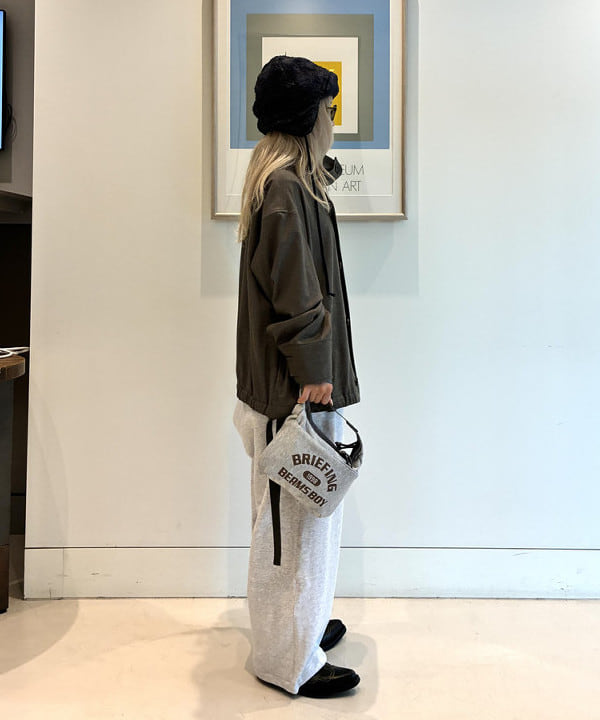 ando naoさんの「BEAMS WOMEN｜maturely / リネン ウール ミリタリーブルゾン」を使ったコーディネート