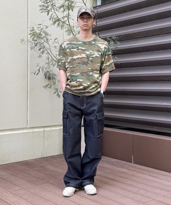 BEAMS BOY 迷彩カーゴパンツ Freeサイズ 極美品 ビームス アウトレット 倉敷（1214006） スタイリング・コーディネイト