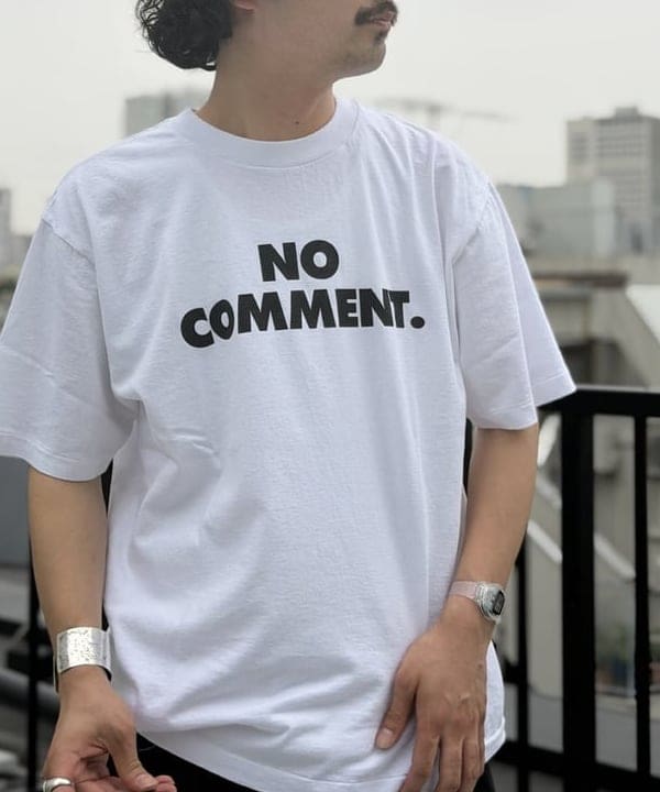 BAKU(東江 漠)さんの「BEAMS WOMEN｜SUB POP / S/S TEE " NO COMMENT. "」を使ったコーディネート