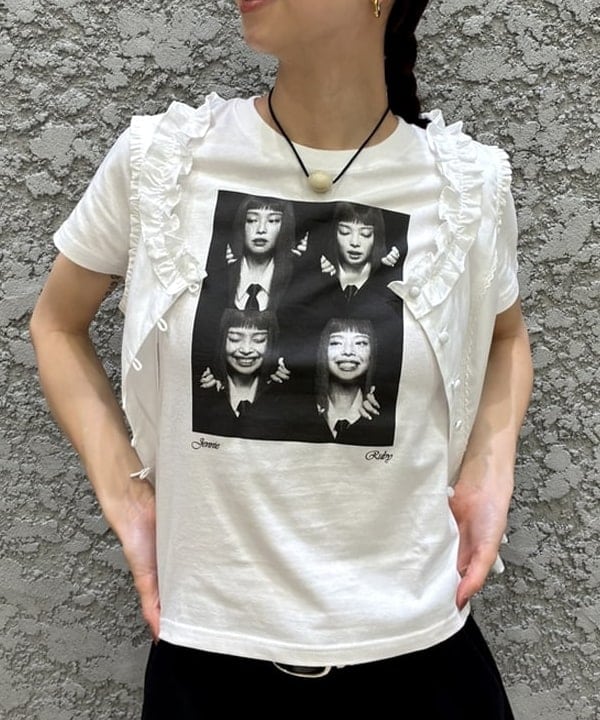 ササキさんの「BEAMS WOMEN｜JENNIE / Compact T-shirt」を使ったコーディネート