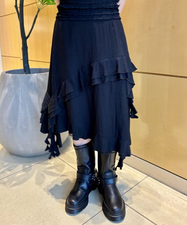 ヒカリさんの「BEAMS WOMEN｜シフォン シャーリング タンクトップ」を使ったコーディネート