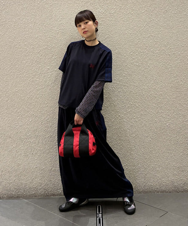 りかちょび/岸本梨佳さんの「ボストンバッグ」を使ったコーディネート