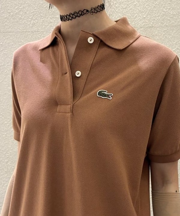 りかちょび/岸本梨佳さんの「【別注】LACOSTE / ポロ ワンピース」を使ったコーディネート