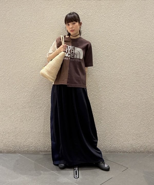 りかちょび/岸本梨佳さんの「Disney アバカ トートバッグ」を使ったコーディネート